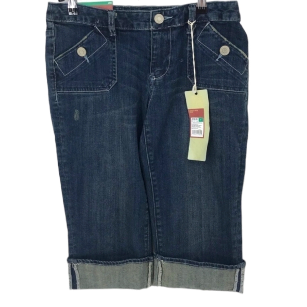 Mossimo‎ Supply Co. Lowest Rise Crop Rolled Hem